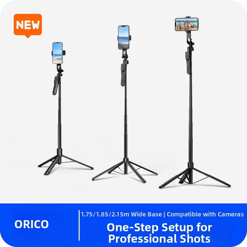 Orico K29 Bluetooth selfie tyč – ručný stabilizátor a podlahový statív pre kameru a živé vysielanie
