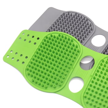 Chuangjie Kutyafürdető ecset — TPR anyag, kutyáknak, 210 darabos csomag