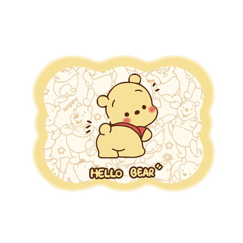 Мишка подложка със специална форма за бюро, естествен каучук, едностранна, повърхност за калкулатор, печат