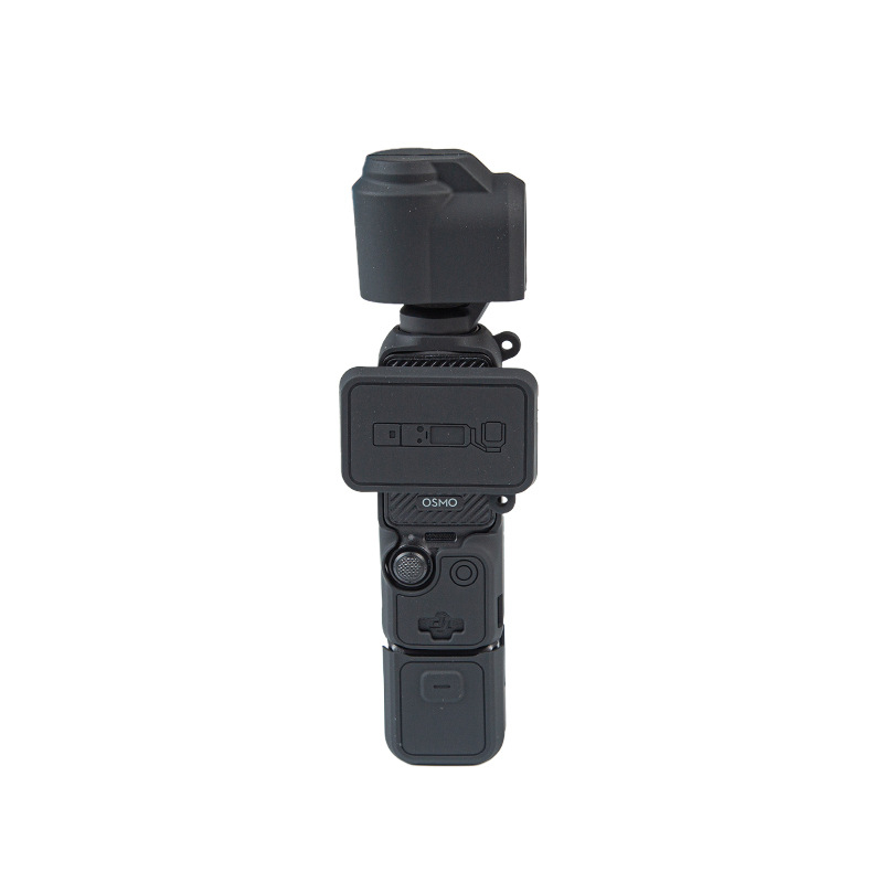Carcasă din silicon pentru DJI Pocket 3 pentru cameră de acțiune; Material: silicon; Model: Action camera silicone case 2; Logo personalizabil