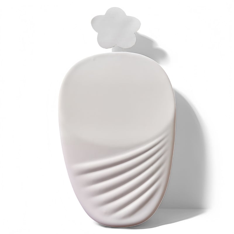 Подложка за мишка с подпора за китка, пяна с бавно възстановяване + PU, ергономична, антиплъзгаща, триизмерен наклон