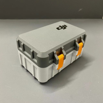JX/07 Carcasă de protecție pentru DJI Action 5 Pro, 4 și 3 — husă din plastic cu burete și compartiment pentru baterie