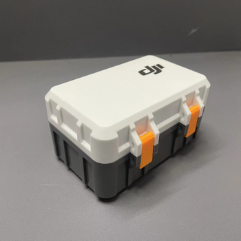 JX/07 Carcasă de protecție pentru DJI Action 5 Pro, 4 și 3 — husă din plastic cu burete și compartiment pentru baterie