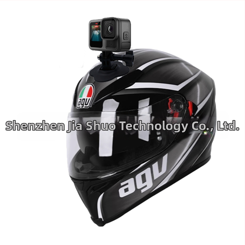 GoPro13 pružná lepiaca základňa na montáž – univerzálna akčná kamera kompatibilná, materiál ABS+TPE, vhodná pre prilbu motocykla, palivovú nádrž, surfovaciu dosku a skateboard (1 lepiaca základňa)