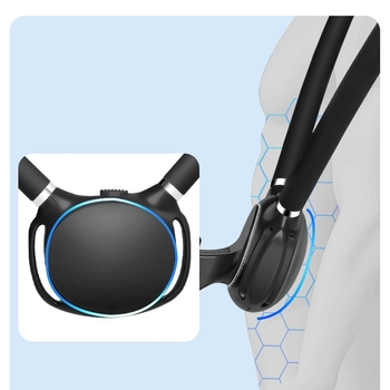 Magnetický nákrčný držiak pre telefón s pohľadom z prvej osoby — pevný držiak pre GoPro a DJI akčné kamery | Materiály: silikón, PC a hliníková zliatina | Možnosť loga