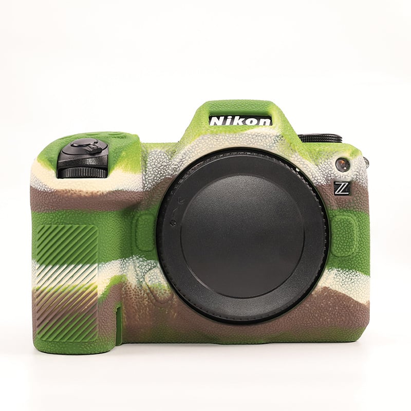 Carcasă de protecție din silicon pentru Nikon Z63/Z6III fără oglindă, respirabilă, rezistentă la uzură și anti-tăietură, capac de protecție împotriva prafului pentru stocare acasă