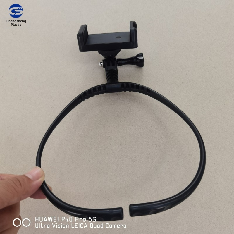 GoPro nyakpántos tartó akciókamerákhoz, műanyag kivitel, logónyomtatás támogatott, kompatibilis GoPro-val és más akciókamerákkal