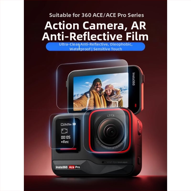 AR antireflexiós film Shadowstone Insta360 Ace Pro 2 sportkamerához