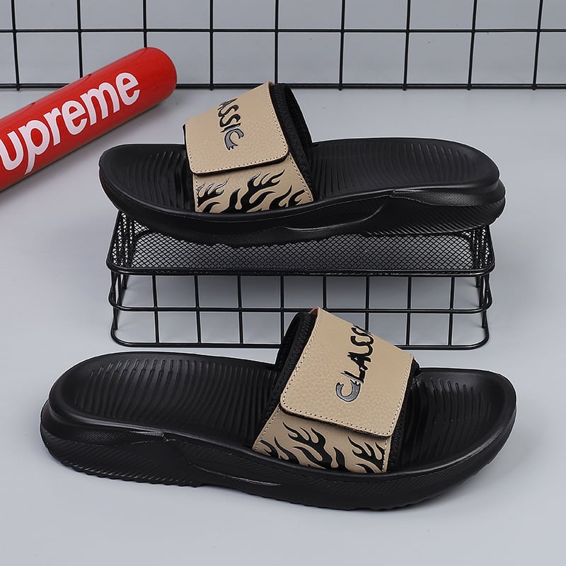 Мъжки джапанки, горна част: лента с подплата, EVA подметка, спортен стил, лято 2025