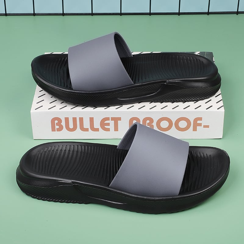 Мъжки джапанки, горна част: лента с подплата, EVA подметка, спортен стил, лято 2025