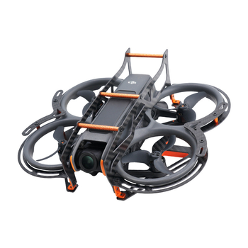 DJI Avata2 szénszálas védőburkolat, alumínium ötvözetes megerősítéssel, Modell 1484200, Kompatibilis: DJI Avata2, Logó nyomtatva