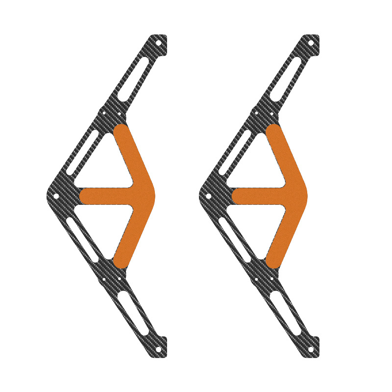 DJI Avata2 szénszálas védőburkolat, alumínium ötvözetes megerősítéssel, Modell 1484200, Kompatibilis: DJI Avata2, Logó nyomtatva