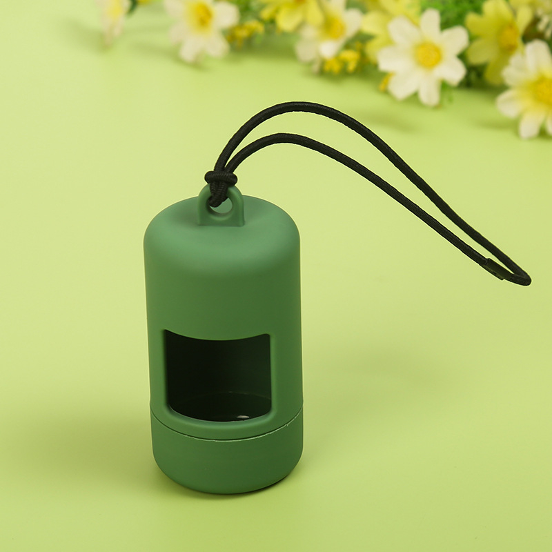 Dispenser pentru pungi de gunoi pentru animale de companie și cutie, din plastic, 500 de bucăți, origine Zhejiang, brand Quietly, etichetă privată licențiată