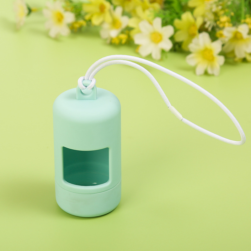 Dispenser pentru pungi de gunoi pentru animale de companie și cutie, din plastic, 500 de bucăți, origine Zhejiang, brand Quietly, etichetă privată licențiată