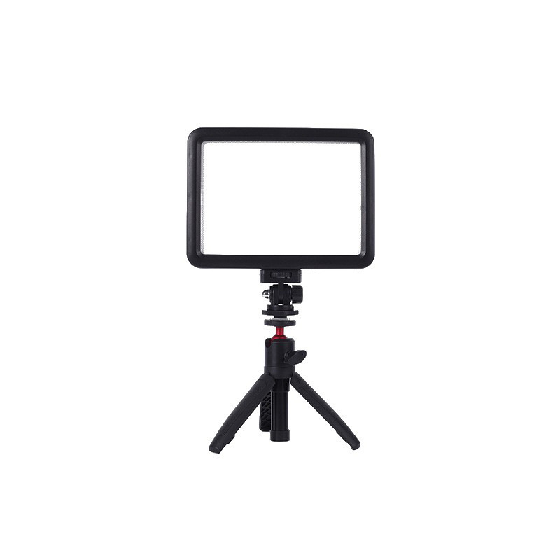 Lumină LED portabilă pentru fotografie – tri-culoare, reglaj continuu al luminozității și a temperaturii de culoare (2900–5700K), 110–240V, rază 5 m, model SC-012