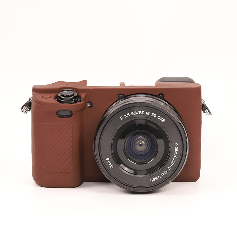 Θήκη σιλικόνης για Sony A6300/A6400/A6100 χωρίς καθρέφτη – διαπνέουσα, ανθεκτική στη φθορά, αντι-κοπή