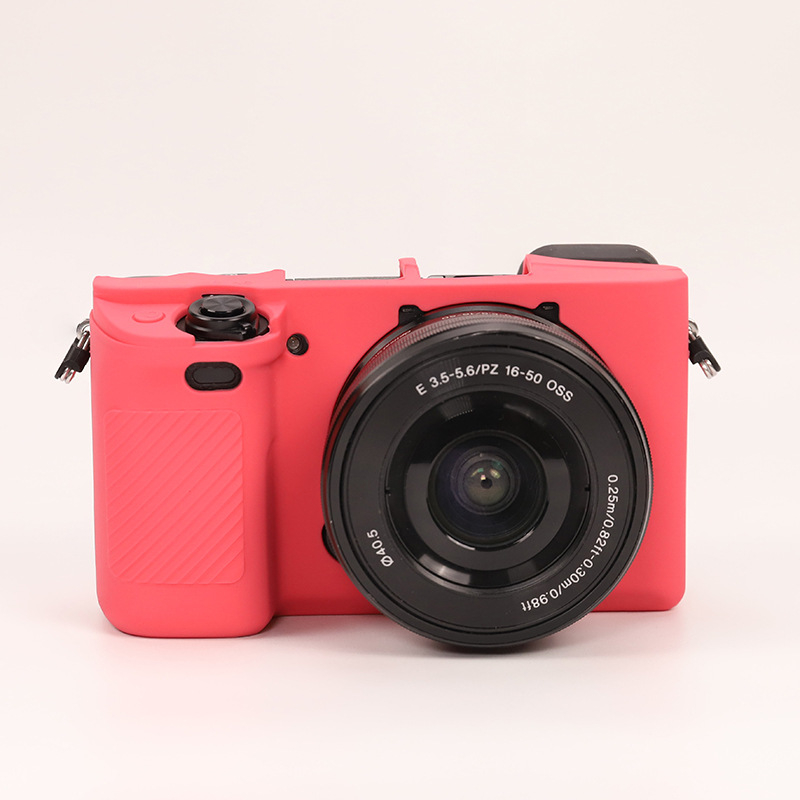 Θήκη σιλικόνης για Sony A6300/A6400/A6100 χωρίς καθρέφτη – διαπνέουσα, ανθεκτική στη φθορά, αντι-κοπή