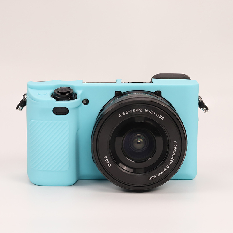 Θήκη σιλικόνης για Sony A6300/A6400/A6100 χωρίς καθρέφτη – διαπνέουσα, ανθεκτική στη φθορά, αντι-κοπή