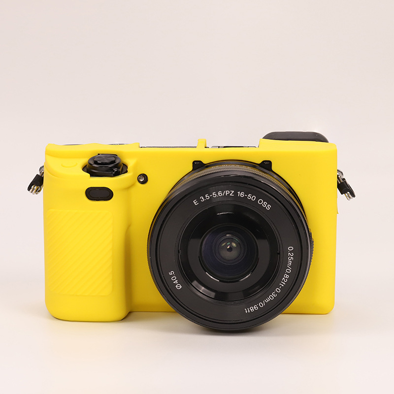Θήκη σιλικόνης για Sony A6300/A6400/A6100 χωρίς καθρέφτη – διαπνέουσα, ανθεκτική στη φθορά, αντι-κοπή