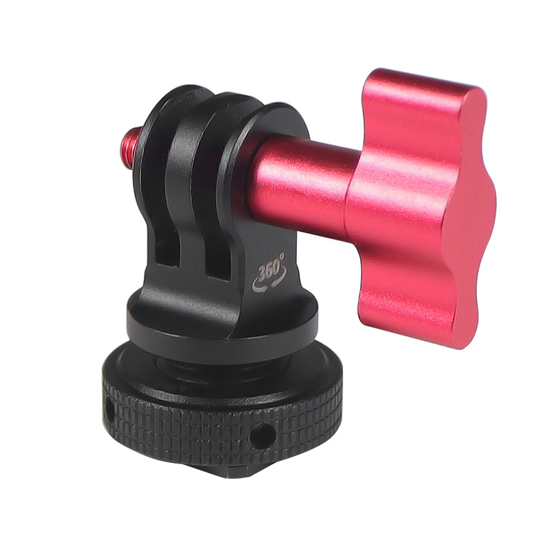 Μπράκετ ψυχρής υποδοχής GoPro, κράμα αλουμινίου, συμβατό με GoPro 13/Full Series και DJI Osmo Action