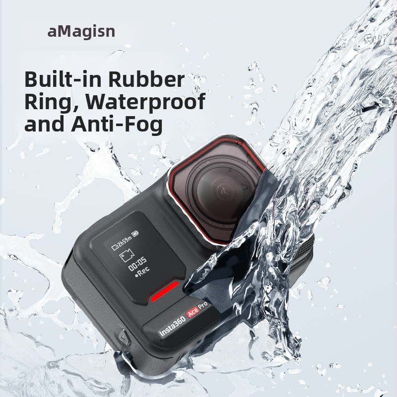 Amagisn Amy AC27 Водоустойчив филтър за обектив за Insta360 Ace Pro 2 - ND, CPL, UV; Алуминиева сплав, оптично стъкло