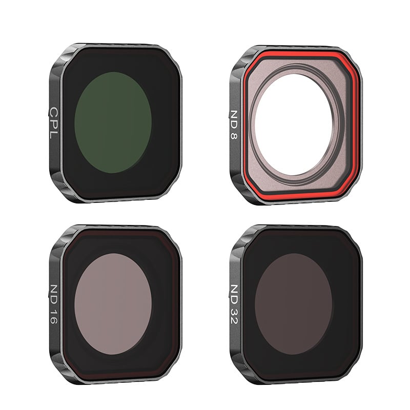 Amagisn Amy AC27 Водоустойчив филтър за обектив за Insta360 Ace Pro 2 - ND, CPL, UV; Алуминиева сплав, оптично стъкло