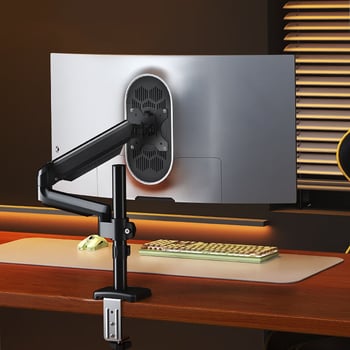 Универсална мониторна стойка за бюро с въртяща се роботизирана ръка — алуминиева сплав, модели Xsq-f80 / f160, тегло 2,3 кг