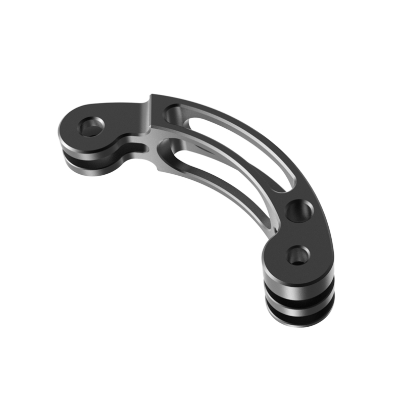 Bară de extensie pentru cameră de acțiune GoPro11/GoPro10 și Insta360 X3, aliaj de aluminiu, GP155A/GP155B/GP155C, include braț de extensie pentru cască și tijă curbată