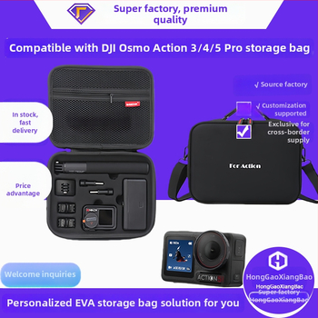 Geantă de stocare DJI Osmo Action 5 Pro, compatibilă cu accesorii Action 6, personalizabilă la cerere