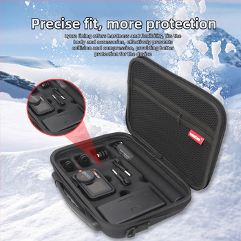 Geantă de stocare DJI Osmo Action 5 Pro, compatibilă cu accesorii Action 6, personalizabilă la cerere