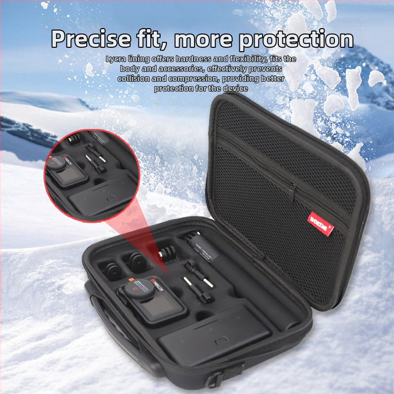 Geantă de stocare DJI Osmo Action 5 Pro, compatibilă cu accesorii Action 6, personalizabilă la cerere