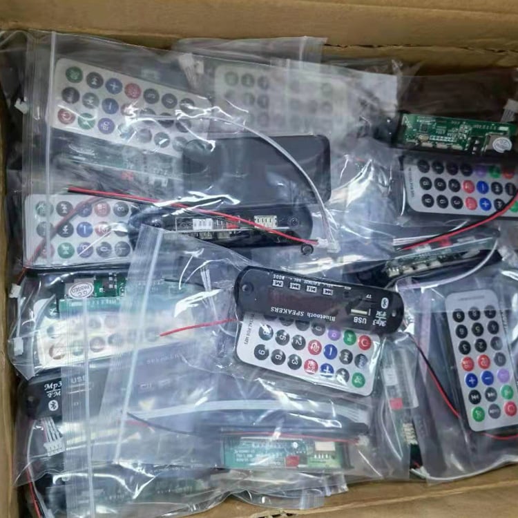 Placă Bluetooth auto MP3 decoder cu modul USB, radio FM și alimentare 12V