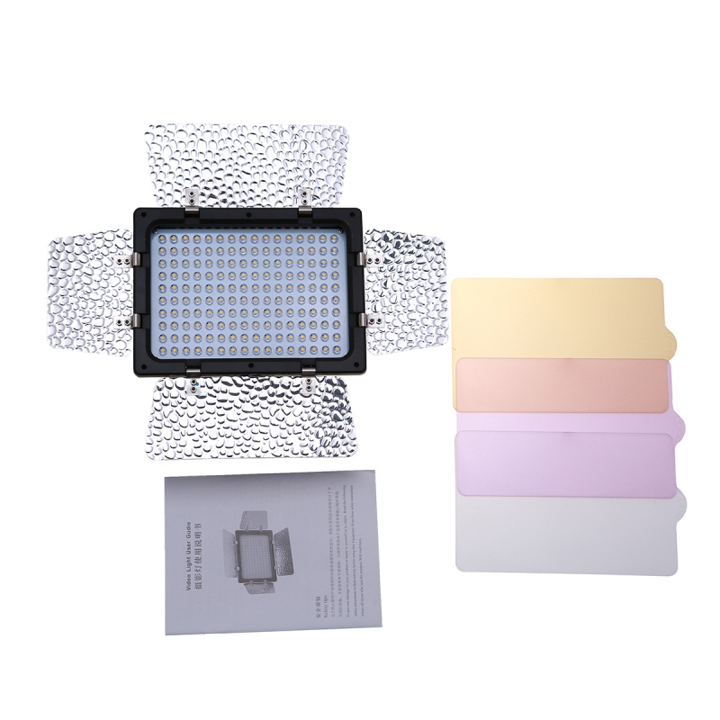 WS160 Дигитална светлина за запълване за DSLR камера, 18W, 6500K, обхват 50 см, регулируема яркост и цветова температура