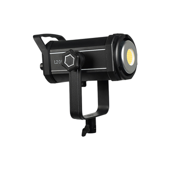 200W COB profesionálne svetlo na fotografovanie, stmievateľné, 2700–6500K, 110–265V, objímka E27