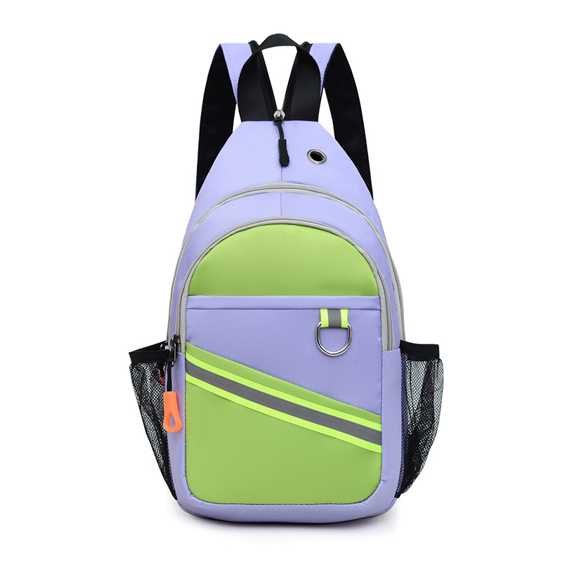 Oxford platna crossbody torba sa zatvaračem, unutarnji džepovi za telefon i ID karticu (telefon, ID kartica)