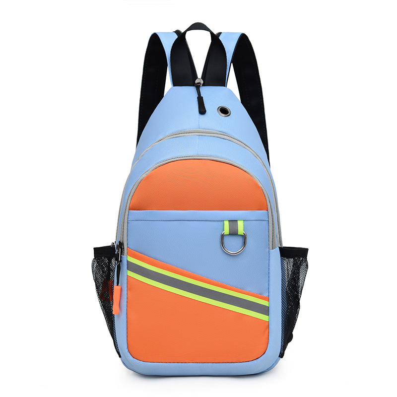 Oxford platna crossbody torba sa zatvaračem, unutarnji džepovi za telefon i ID karticu (telefon, ID kartica)