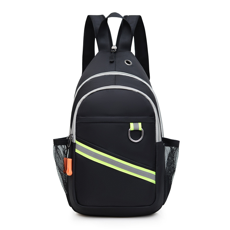 Oxford platna crossbody torba sa zatvaračem, unutarnji džepovi za telefon i ID karticu (telefon, ID kartica)