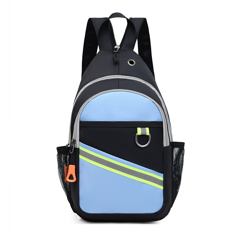 Oxford platna crossbody torba sa zatvaračem, unutarnji džepovi za telefon i ID karticu (telefon, ID kartica)