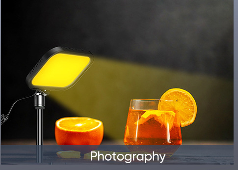 LED rasvjeta za popunjavanje sa stativom - 10W, USB 5V/2A, za uživo video i fotografiju