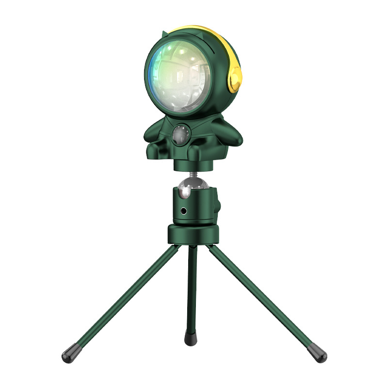 Saulrieta noskaņas gaisma fotografēšanai un tiešraidei (USB barošana; uz galda uzstādīšana; nav viedās kontroles)