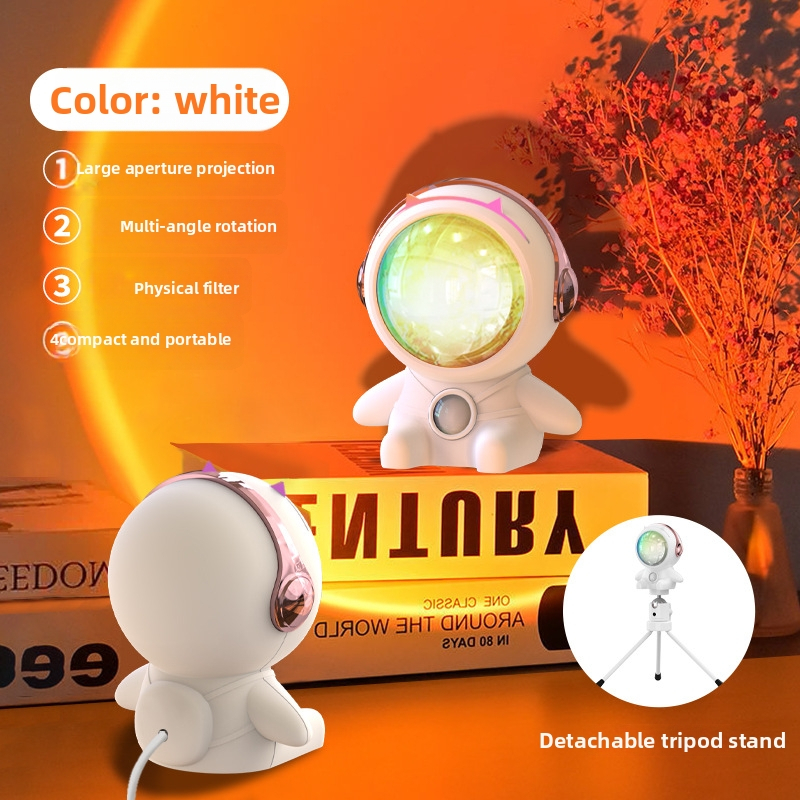 Saulrieta noskaņas gaisma fotografēšanai un tiešraidei (USB barošana; uz galda uzstādīšana; nav viedās kontroles)