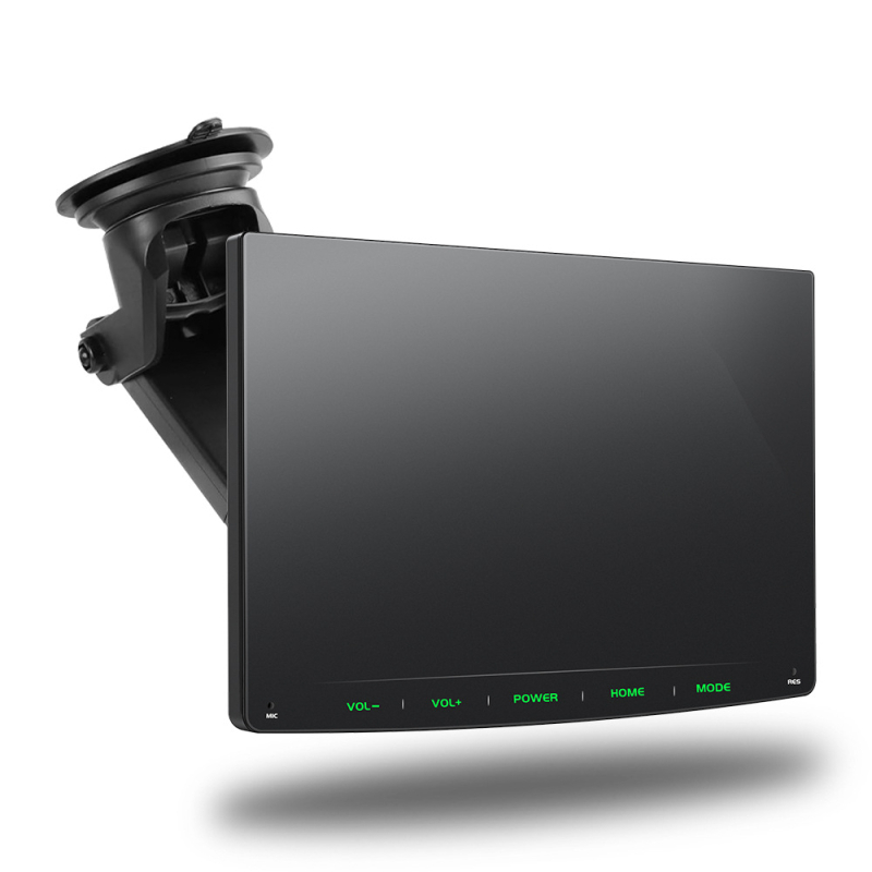 Ecran portabil wireless CarPlay, cu înregistrare auto și navigație la marșarier, model PS7002, display LCD, suport SD card, alimentare prin brichetă