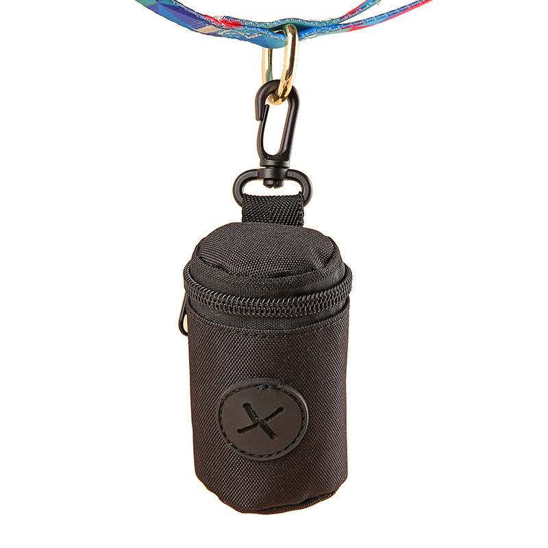 Чанта за разходки с кучета - диспенсър за торбички за изпражнения и джоб за лакомства; материал: полиестер, стил: дизайн с плоско отваряне, дебелина: редовна, произход: Taizhou, Zhejiang