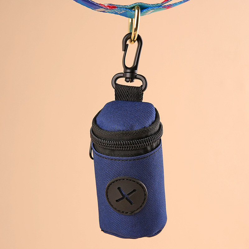 Чанта за разходки с кучета - диспенсър за торбички за изпражнения и джоб за лакомства; материал: полиестер, стил: дизайн с плоско отваряне, дебелина: редовна, произход: Taizhou, Zhejiang