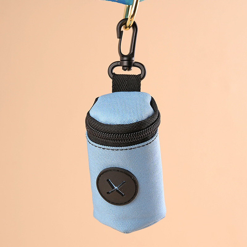 Чанта за разходки с кучета - диспенсър за торбички за изпражнения и джоб за лакомства; материал: полиестер, стил: дизайн с плоско отваряне, дебелина: редовна, произход: Taizhou, Zhejiang