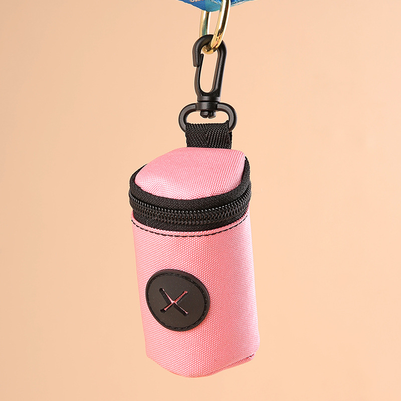 Чанта за разходки с кучета - диспенсър за торбички за изпражнения и джоб за лакомства; материал: полиестер, стил: дизайн с плоско отваряне, дебелина: редовна, произход: Taizhou, Zhejiang