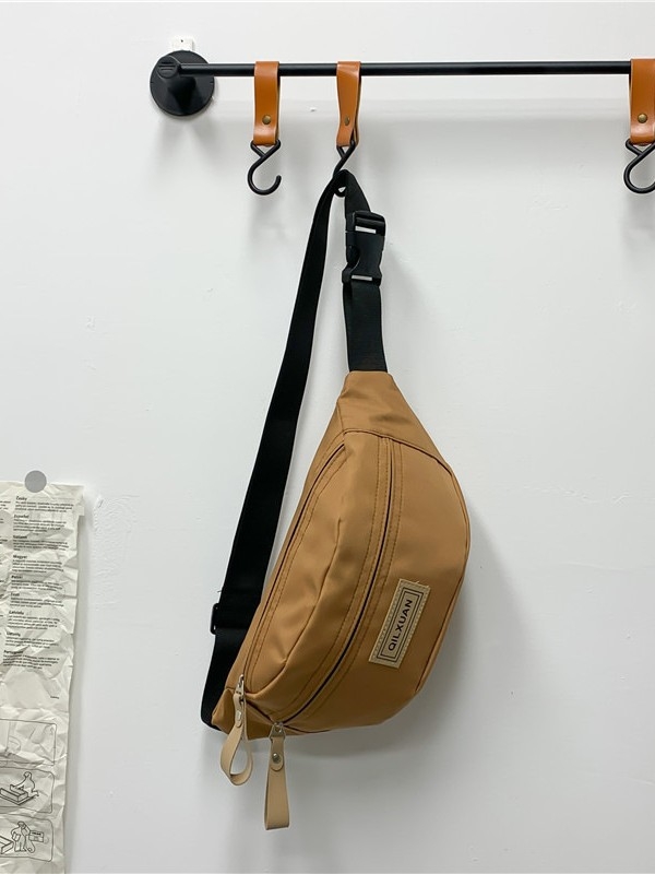 Crossbody torba s 3 džepa, Oxford tkanina, podstava od poliester, zatvarač