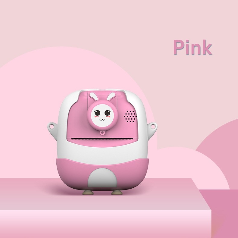 Gudra bērnu tūlītējās kameras ar termisko druku, USB savienojums, papīrs 57×25 mm, akumulators 1000 mAh