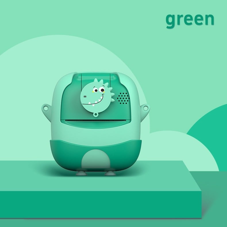 Gudra bērnu tūlītējās kameras ar termisko druku, USB savienojums, papīrs 57×25 mm, akumulators 1000 mAh