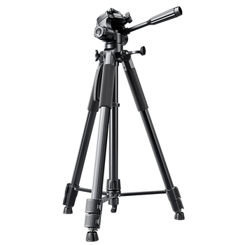 Profesionalni foto-stativ za kameru od aluminija, tri sekcije, 3D gimbal, nosivost 5 kg, ploča brzog otpuštanja, kompatibilan s Canon, Sony i Fuji